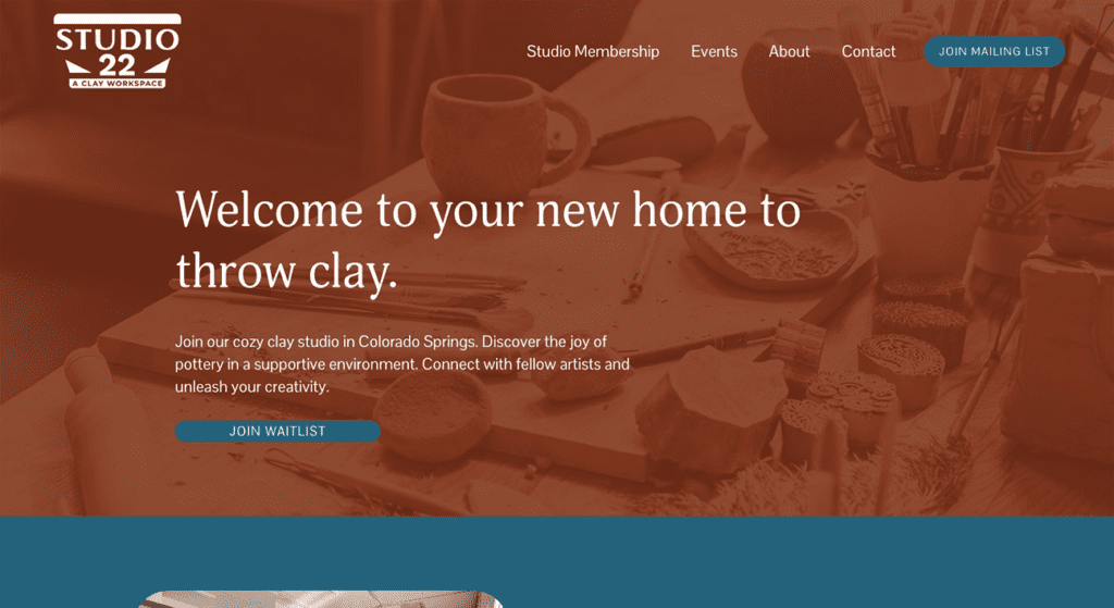 Studio 22 Website Design